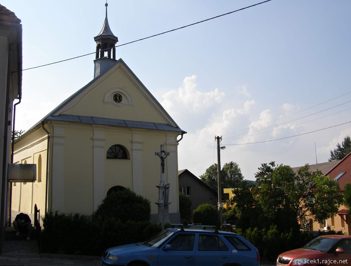 Děhylov - Kaple Navštívení Panny Marie - čelní pohled
