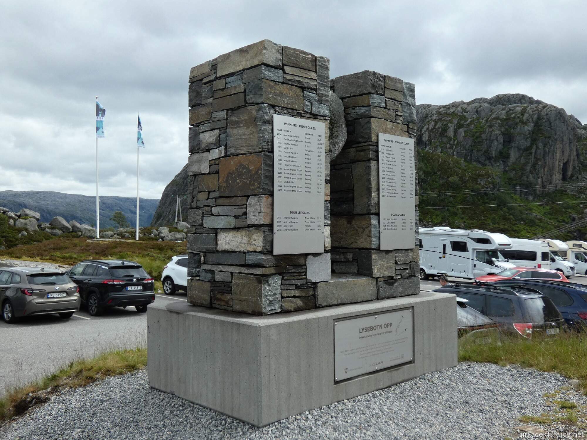 4c - parkoviště Lysebotn u chaty Øygardsstølen 002