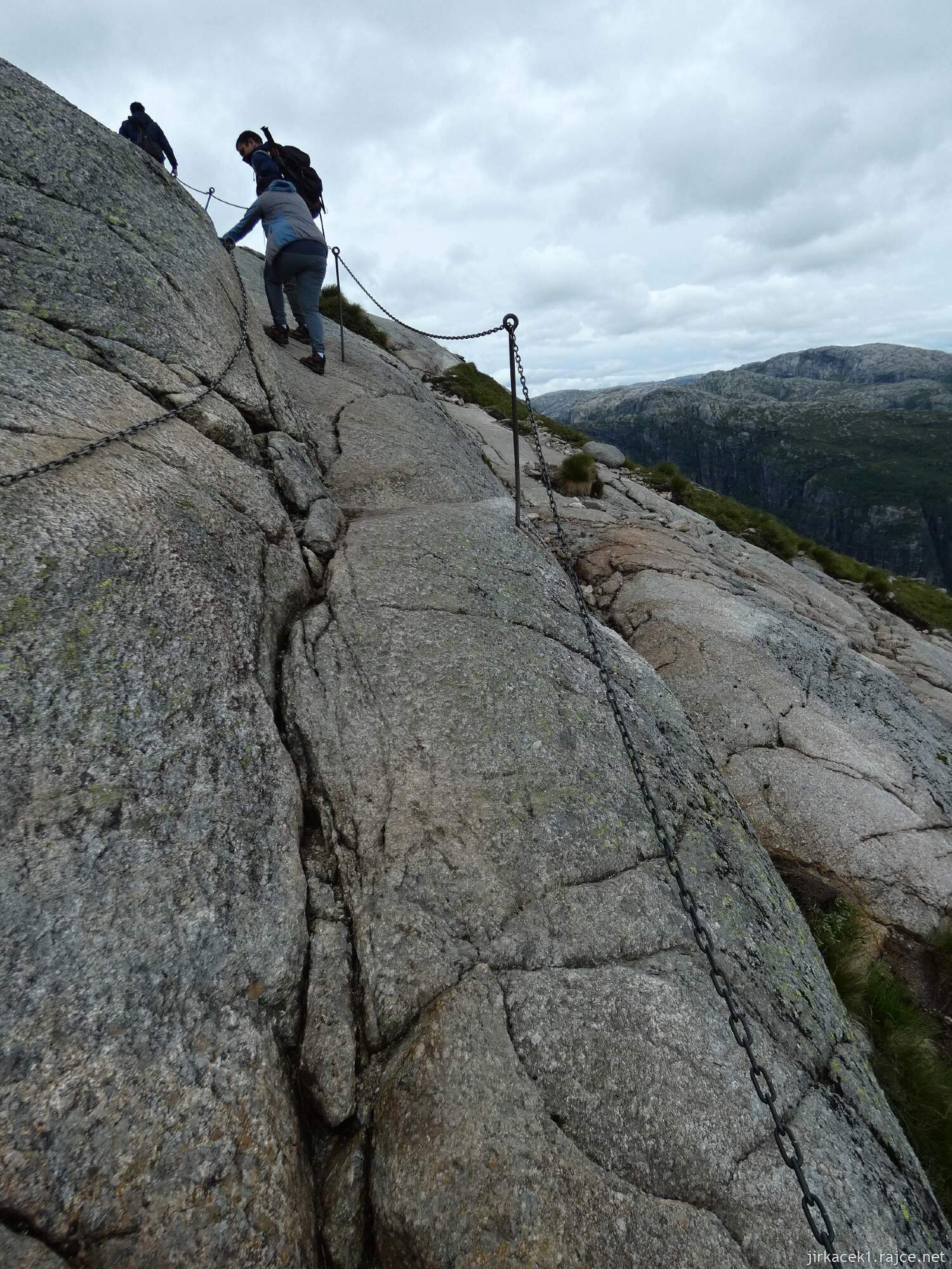 4d - výstup na Kjeragbolten - 1. úsek 036