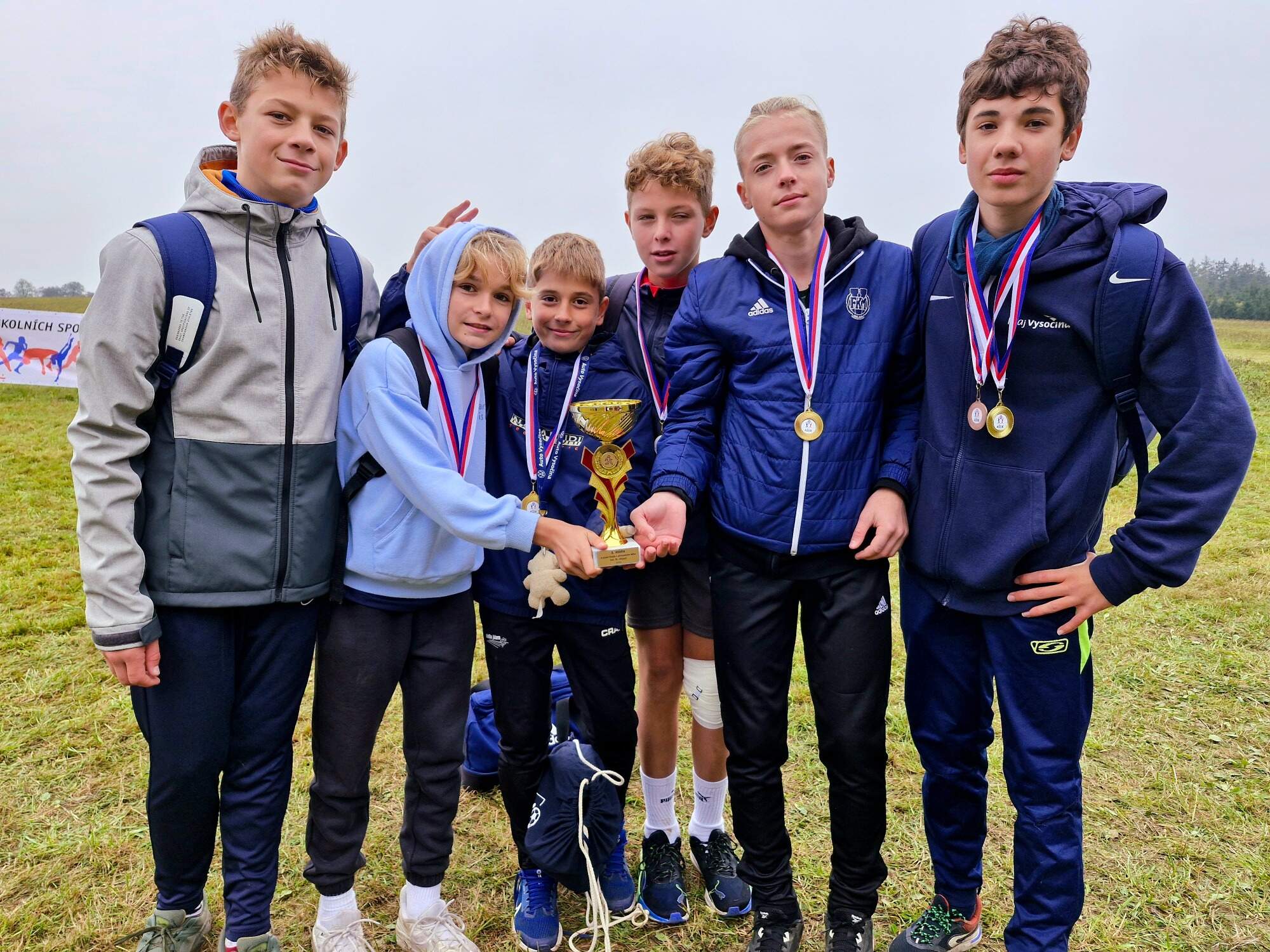 Krajské kolo - přespolní běh Krajské kolo - přespolní běh