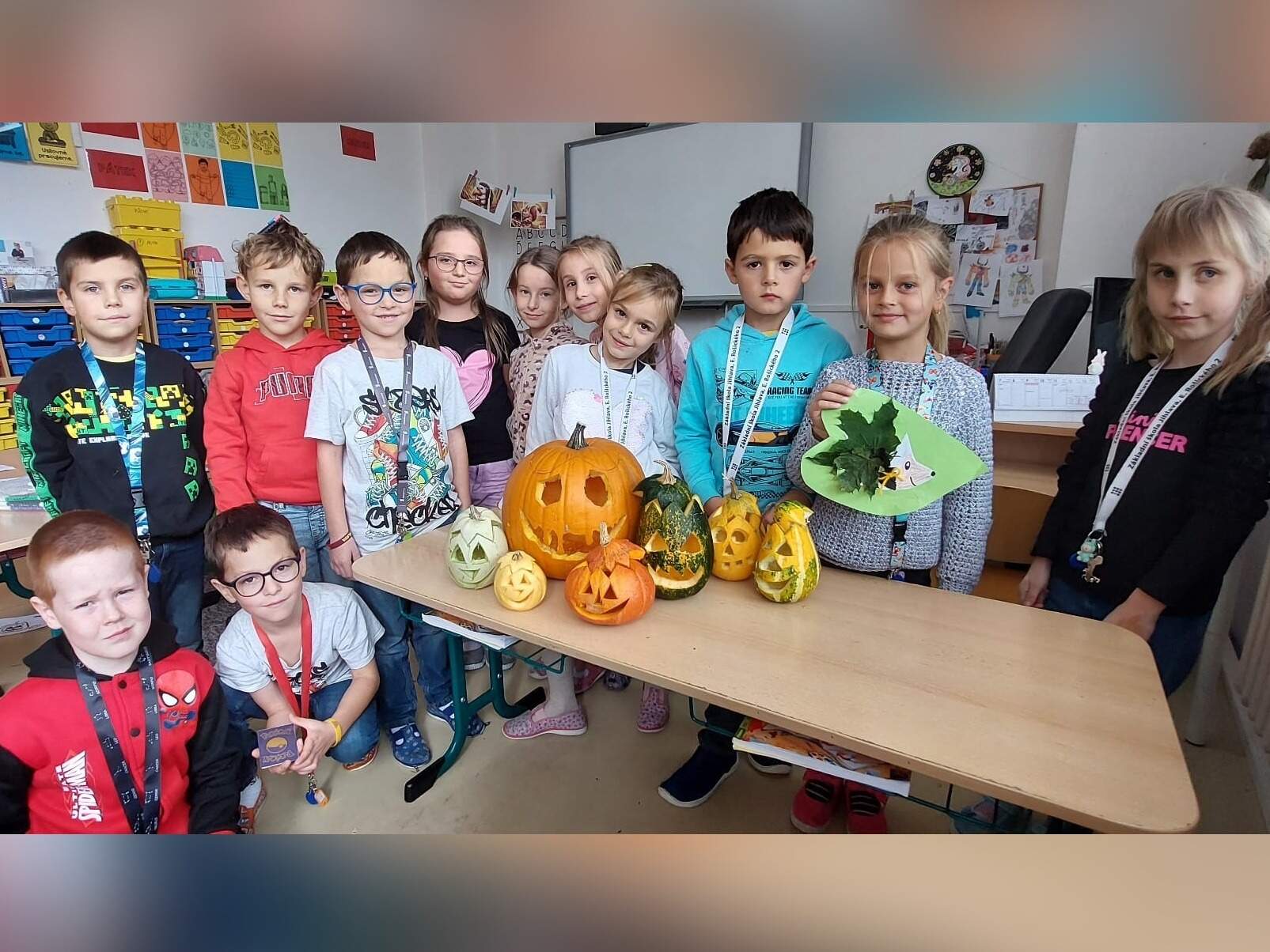 Dýňové dílničky v ŠD 1.B + 0.A Dýňové dílničky v ŠD 1.B + 0.A