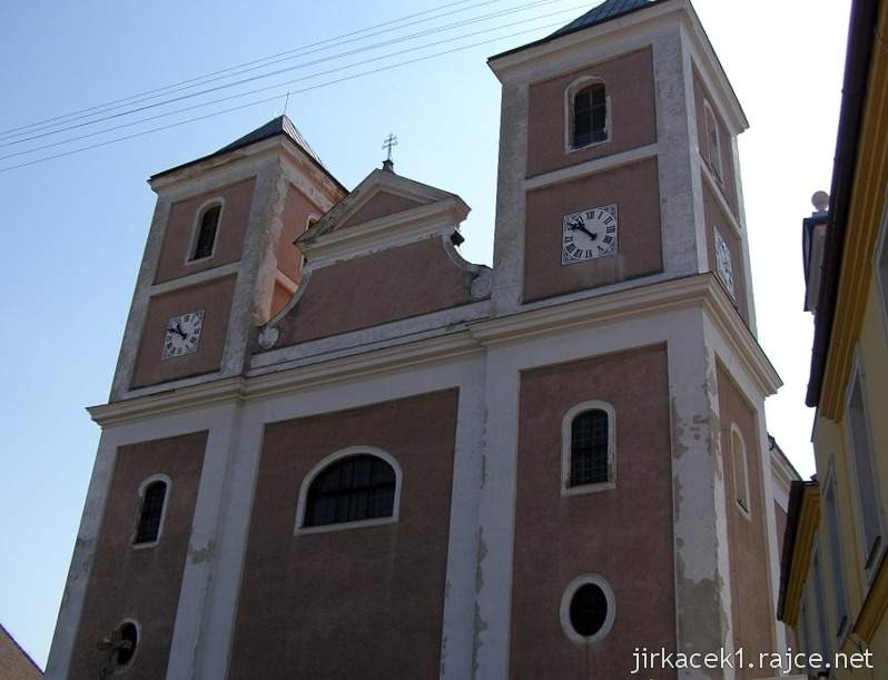 Pozořice - kostel Nanebevzetí Panny Marie 1 - věže
