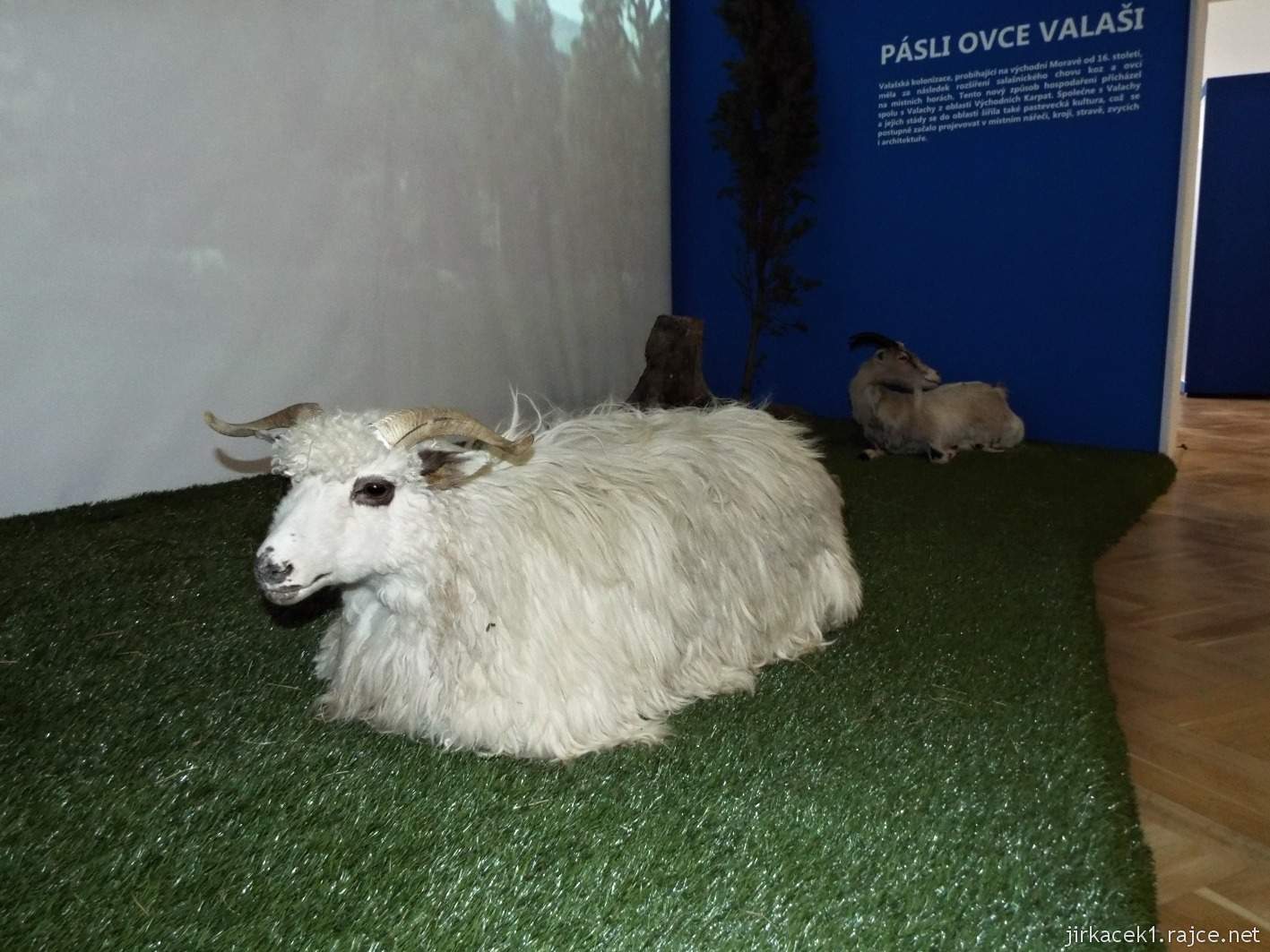 Vsetín - zámek a muzeum - etnografická expozice Pásli ovce Valaši