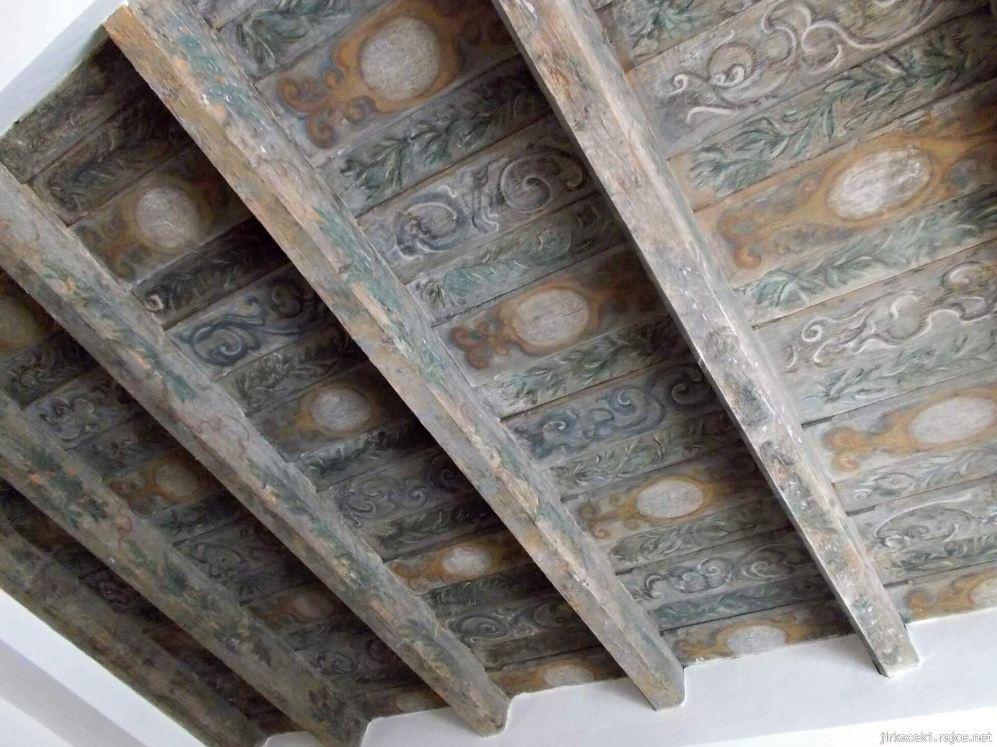 Brno - Stará Radnice - bývalá kaple sv. Martina - strop 2