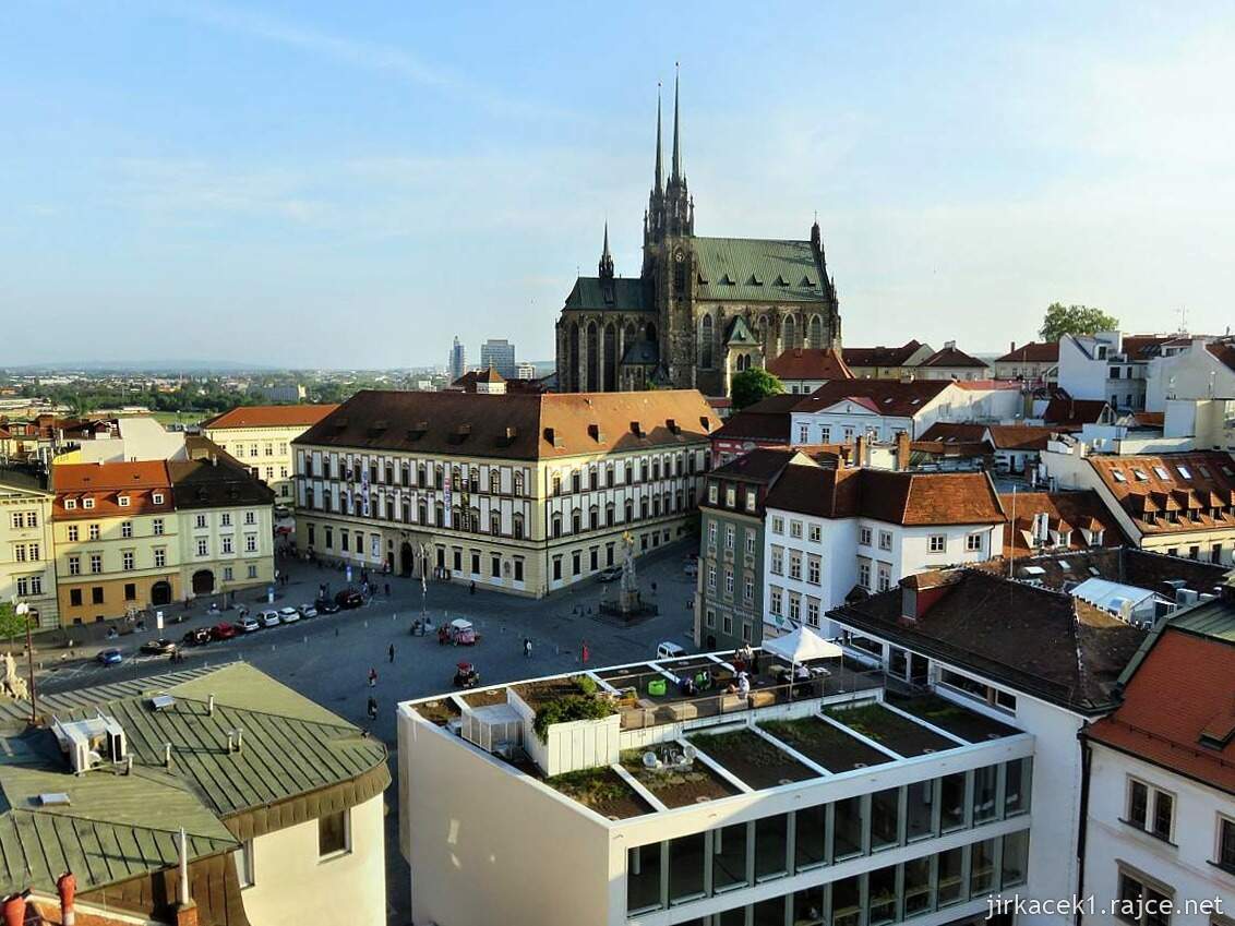 Brno - Stará Radnice - výhled z věže