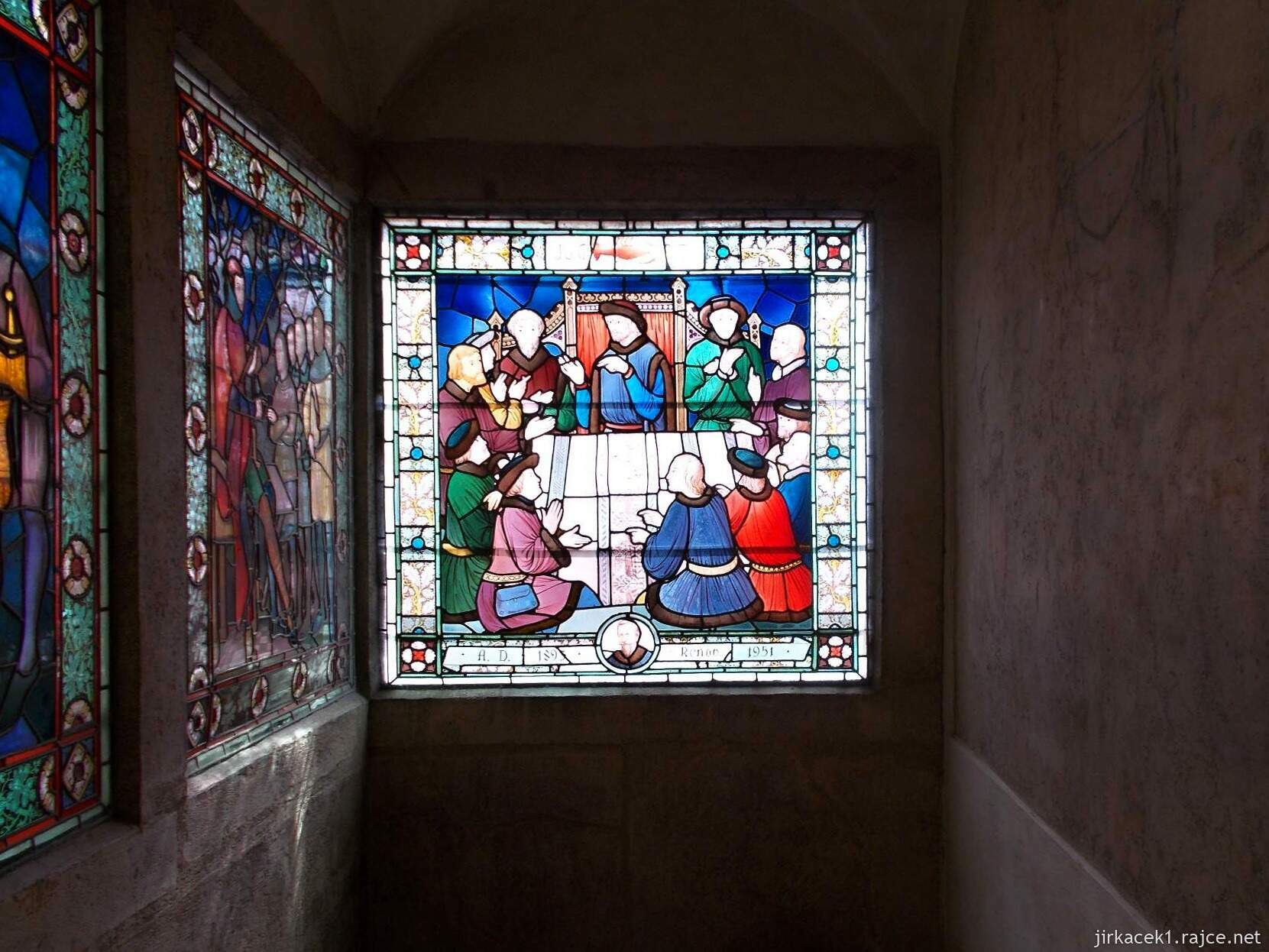 Brno - Stará radnice - vitráže