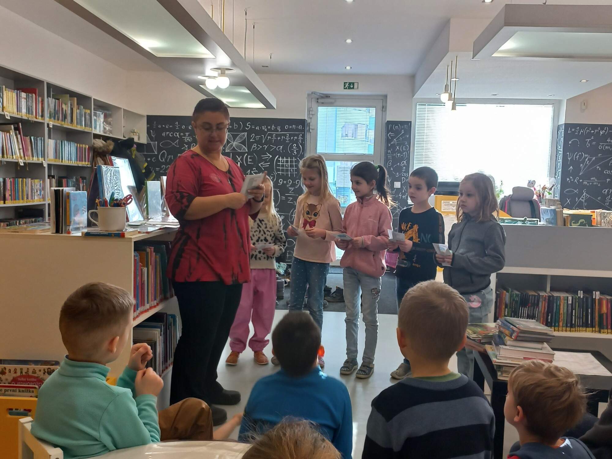 Návštěva knihovny HK 1.B Návštěva knihovny HK 1.B