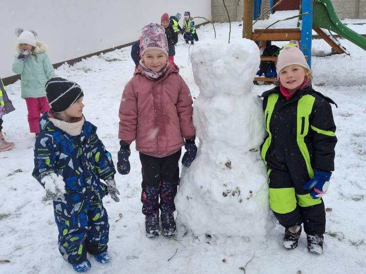 První letošní sníh