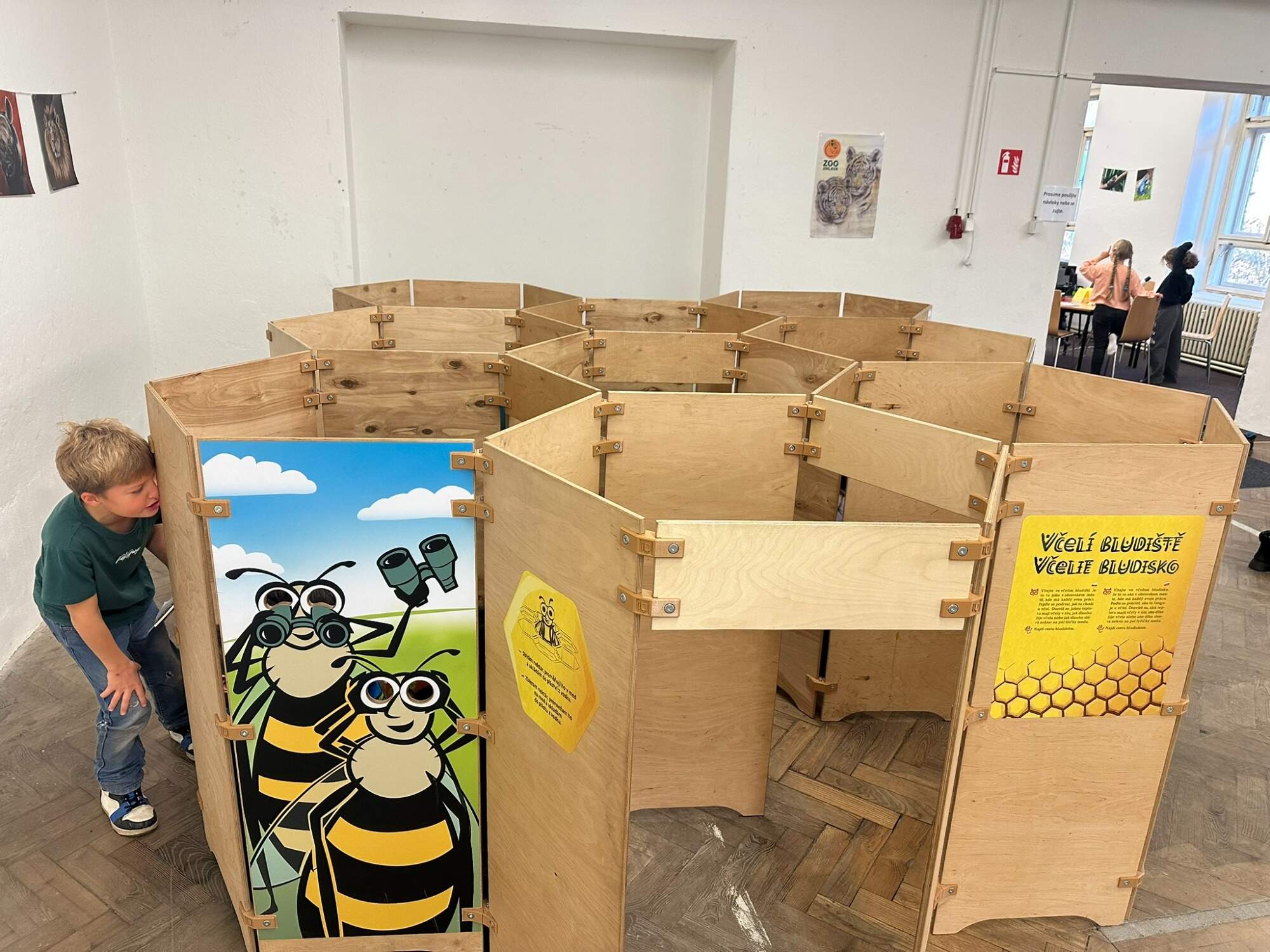 Interaktivní výstava o zvířatech 3.C